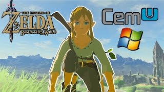 The Legend of Zelda: Breath of the Wild on PC CEMU emulator HD