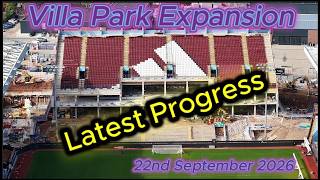villa park expansion 22nd september 2026 - aston villa fc - latest progress #djidrone
