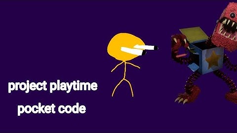 Project playtime 2d pocket code gameplay