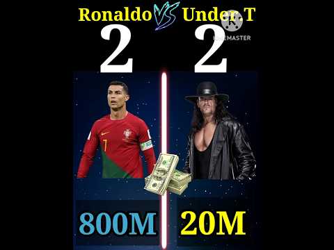 Ronaldo VS Under Taker ? | #shorts #ronaldo #undertaker
