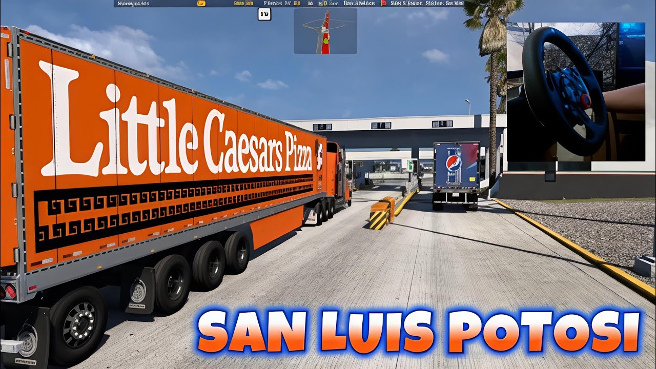 TRANSPORTANDO PIZZA 🍕 HASTA SAN LUIS POTOSÍ… ¿LLEGARÁ A TIEMPO? | ATS