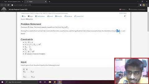 Atcoder Beginner Contest 183 | Screencast + Commentary + Solutions (All Problems)