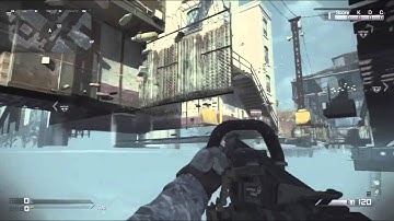 How to get under map on CoD Ghosts! (Freight) Glitch!