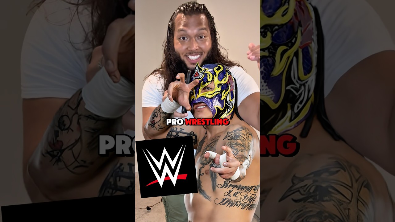 Rey Fenix coldest entrance in the WWE 🥶 #kiddiaz #shorts - YouTube