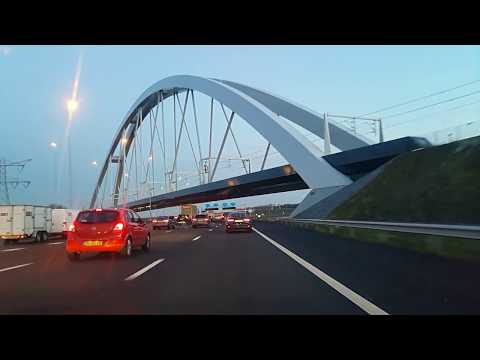 Wegvideo Amsterdam-Hilversum Via A1 en A27.