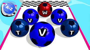 A-Z Run - All Levels Gameplay Android, iOS ( Level 613 - 622 )