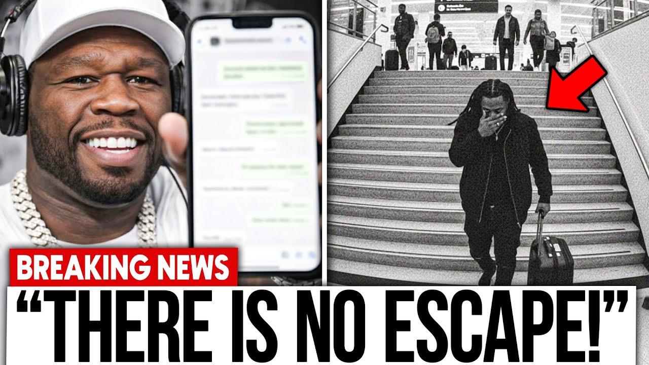 Jay-Z CAUGHT FLEEING The Country After 50 Cent RELASES His Private Chat With Diddy