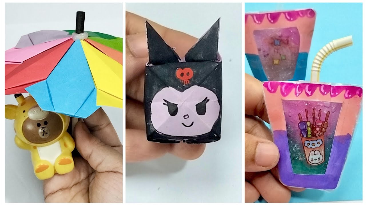 12 DIY Paper Crafts Ideas || Easy Paper Crafts When you are BORED