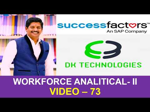 Workforce Analytical | Success Factors | Workforce management | Workforce Analysis | DK TECHNOLOGIES
