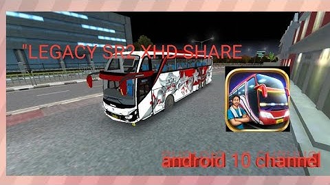 Scania K410 Legacy SR2 XHD Bus Mod – BUSSID Gameplay!