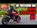 Me PRESTARON!! Una Ducati Streetfighter V4!!! Deliciosa!! 🤩