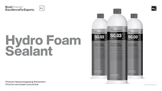 Hydro Foam Sealant: The Application. Koch-Chemie | KCX screenshot 3