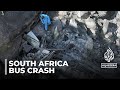 South Africa bus crash: Dozens killed, young girl only survivor