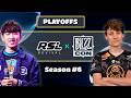 RSL Season 6 - Playoffs Day 1 | Serral - SHIN -  herO - Solar SC2