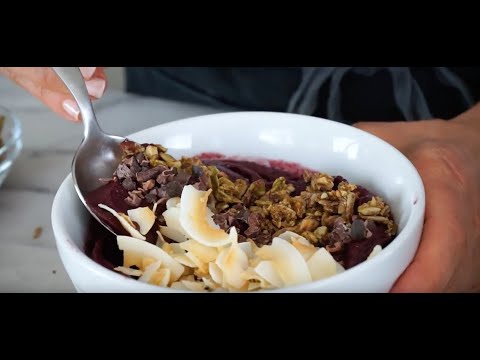 At Home Açaí Bowl - YouTube