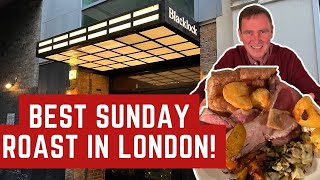 Reviewing Blacklock SUNDAY ROAST  The BEST in LONDON!