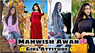 ✨ Mahwish Awan | Pakistan Tik Tok Star Video 2023 | Miloo Editz | Girl Attitude Videos