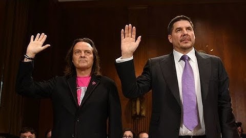 Inside the T-Mobile, Sprint CEO testimony to Congress