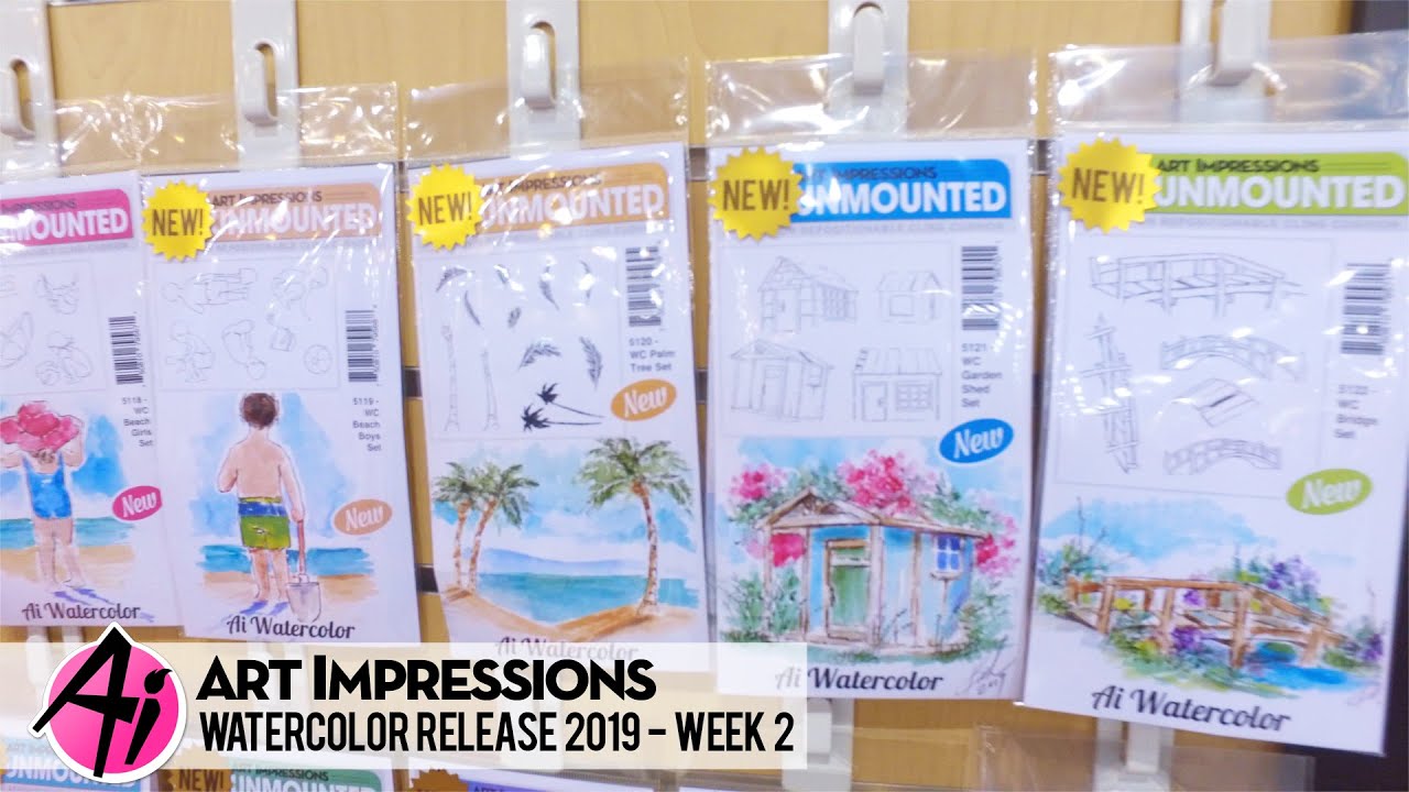 Watercolor Release 2019 - Week 2 - Youtube