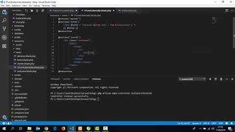 Laravel Eğitim Seti Bölüm 10 - Veritabanından Veri Çekme