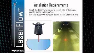 LaserFlow New Paradigms in Open Channel Flow Measurement by Isco