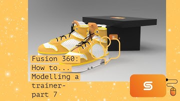 Fusion 360: Shoe tutorial- part 7 Shoe laces- part 2