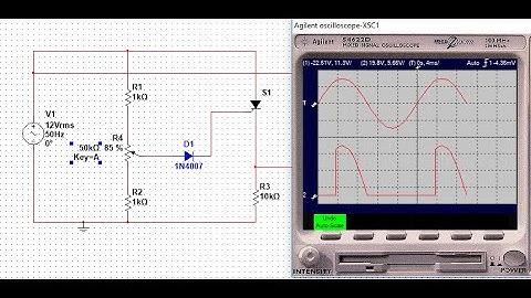 How to make HALF WAVE CONTROLLED RECTIFIER (0-90 degrees) on MULTISIM
