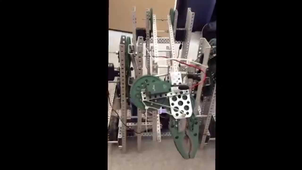 Finished Double reverse 4 bar Vex Skyrise Team: 6302Y Ridgedale team from Marion, Ohio