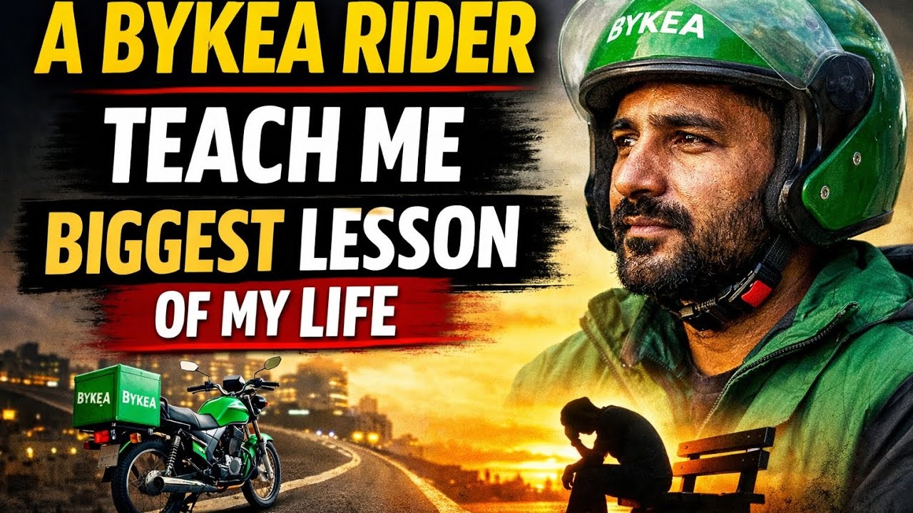 A bykea rider taught me biggest lesson of life - YouTube