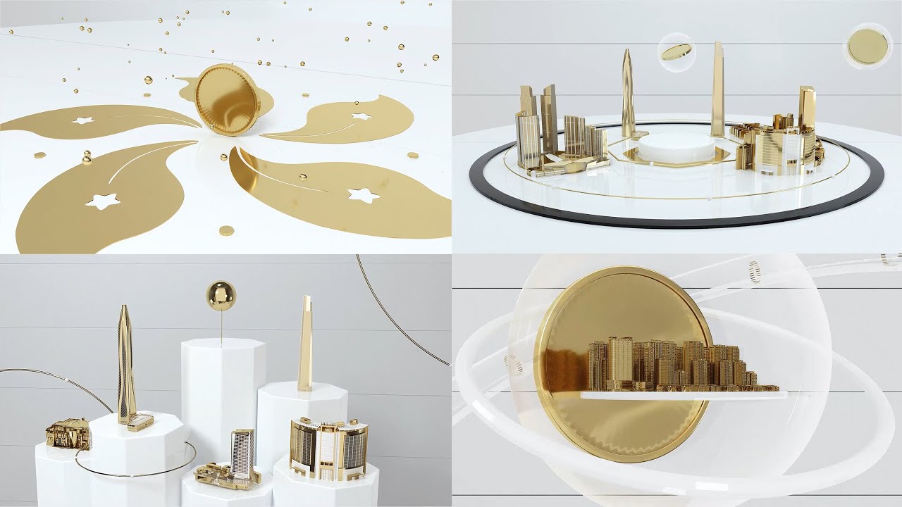 Building Brands in Motion: 3D Logo Animation for Middle Eastern Construction