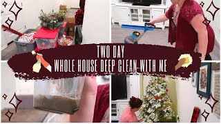 NEW YEAR WHOLE HOUSE DEEP CLEAN WITH ME/ REFRESH AND RESET// POST COVID CLEAN// CLEANING MOTIVATION