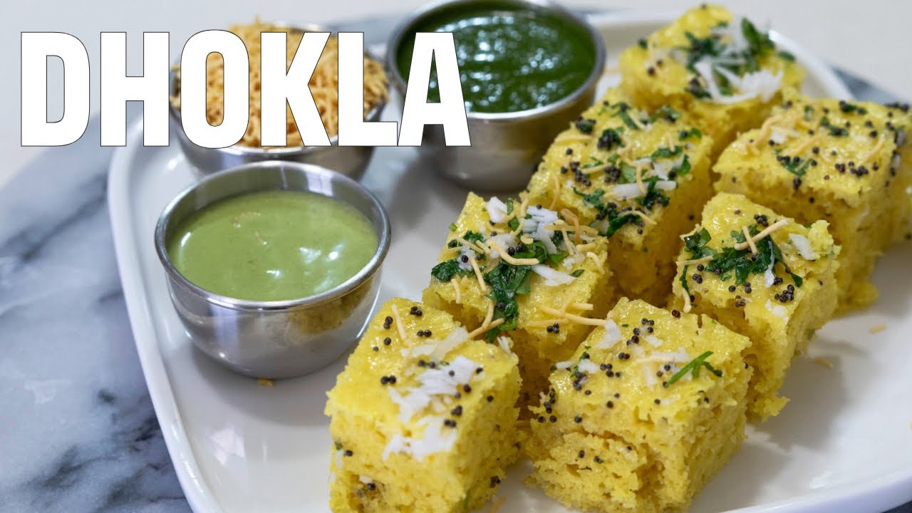 Dhokla |  ઢોકળા રેસીપી | Accha Khana | Gujarati Dhokla | Gujarati Farsaan