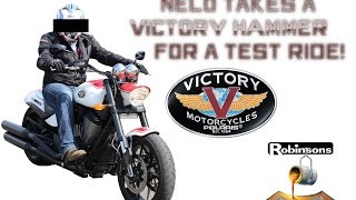 2012 Victory Hammer S - UK Test Ride & Vlog