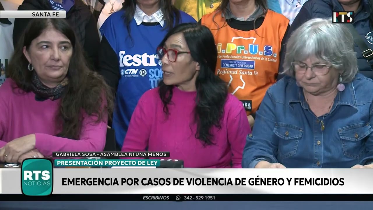 POLÍTICAS PÚBLICAS | Presentaron un proyecto de ley de emergencia en violencia de género