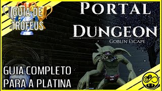 Conferindo Portal Dungeon: Goblin Escape, Gameplay COMPLETO PT-BR