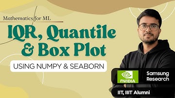 10.23 IQR, Percentile, Quantile, Box Plot in Python | Statistics & Probability