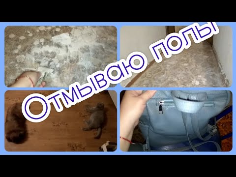 Видео: ОТМЫВАЮ ПОЛЫ. / ЧТО В МОЕМ РЮКЗАКЕ?