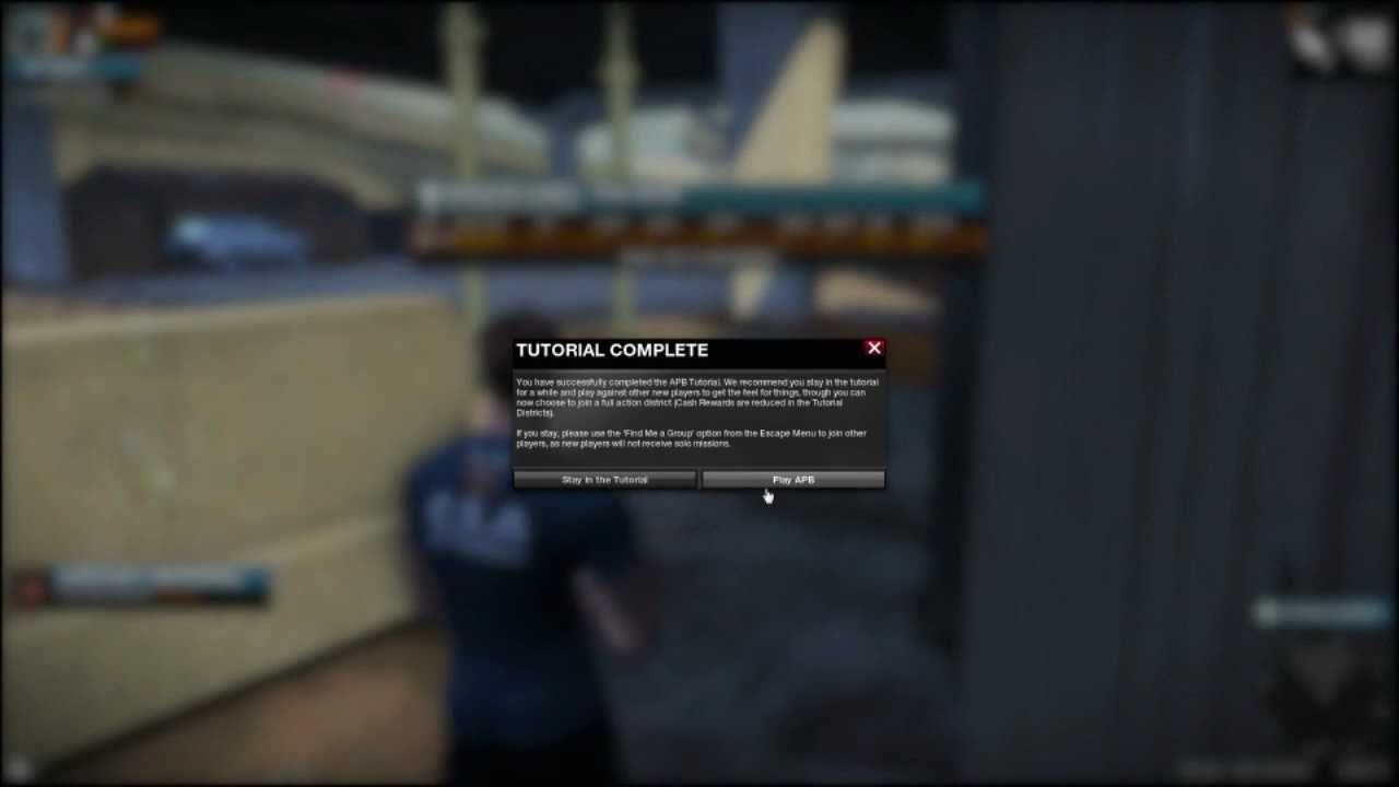 APB reloaded: First Look- It's a tutorial?