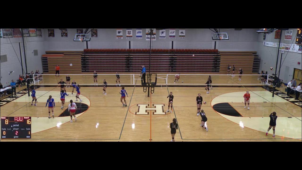 High School vs. Hugoton High School Varsity Womens' Volleyball