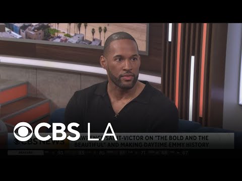 Actor Lawrence Saint-Victor from “The Bold and the Beautiful”