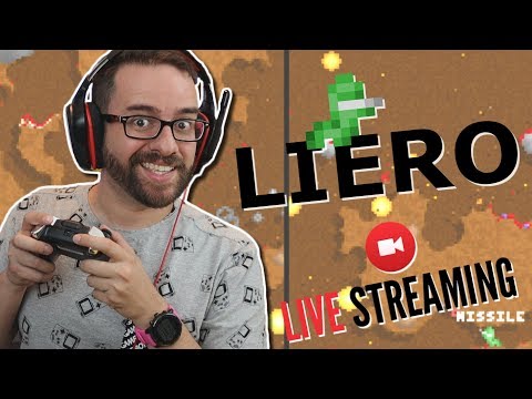 LIVE DE LIERO! VEM JOGAR COM A GENTE! - LIVE DE LIERO! VEM JOGAR COM A GENTE!