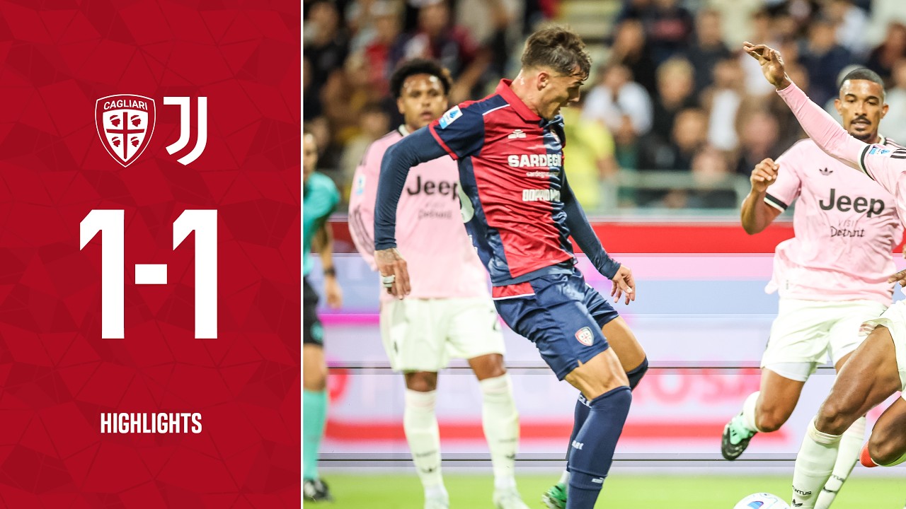 HIGHLIGHTS | Cagliari-Juventus 1-1 | SERIE A ENILIVE