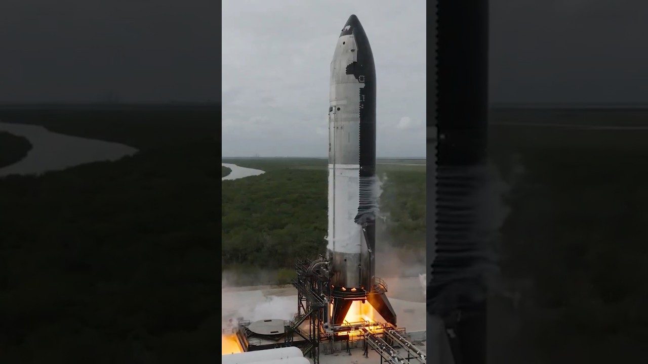 FIRE! 1st SpaceX Starship Block 2