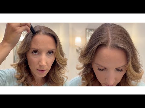 How I Keep My Hair Looking Fresh Without the Salon 💕 #GrayAway #HairRoutine #EverydayBeauty #amazon