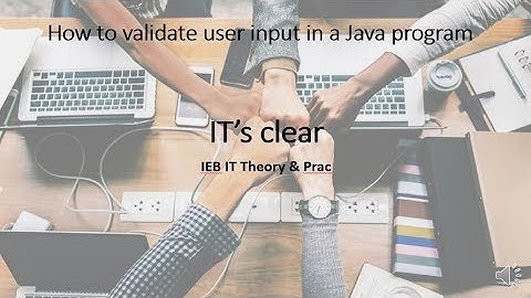 Java Input With Validation