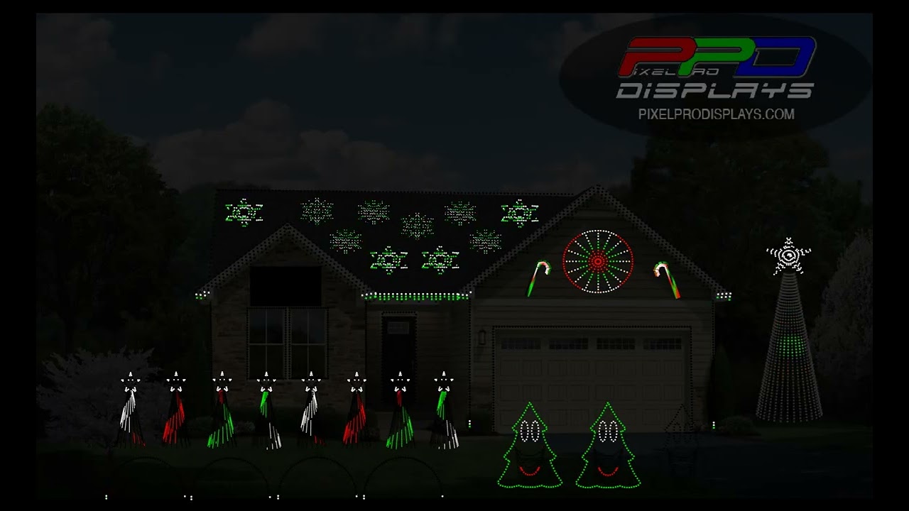 За короля и страну, Маленький Барабанщик: xLights Оригинальная последовательность расположения эл...