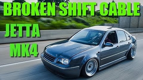 How to DIAGNOSE and REPAIR VW JETTA TRANSMISSION SHIFTER CABLE Shift Lever Carrier