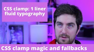 [Live Code] CSS clamp and how to use it in production today