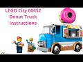LEGO City 60452 Donut Truck Instructions