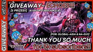 *CLOSED* [GIVEAWAY!!] | Identity V | ♥️ THANK YOU FOR 5K SUBSCRIBERS!! ♥️ screenshot 2